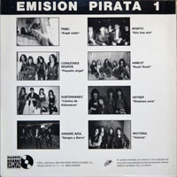 link to back sleeve of 'Emision Pirata 1' compilation LP from 1991