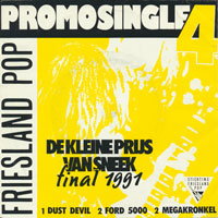 link to front sleeve of 'Friesland Pop Promosingle 4' compilation 7inch EP from 1991
