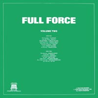 link to back sleeve of 'Full Force Volume Two' compilation LP from 1988