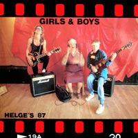 link to front sleeve of 'Girls & Boys - Helge's 87' compilation LP from 1987