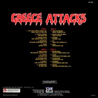 link to back sleeve of 'Greece Attacks' compilation DLP from 1989
