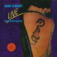 link to front sleeve of 'Hard 'n Heavy - Live Im Feierwerk' compilation LP from 1991