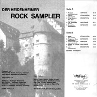 link to back sleeve of 'HDH Rock 91' compilation LP from 1991
