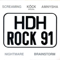 link to front sleeve of 'HDH Rock 91' compilation LP from 1991