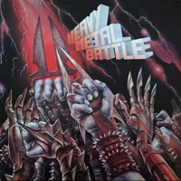 link to front sleeve of 'Heavy Metal Battle' compilation LP from 1989
