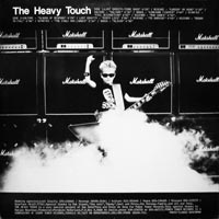 link to back sleeve of 'The Heavy Touch' compilation LP from 1985