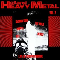 link to front sleeve of 'Holland Heavy Metal Vol.2' compilation LP from 1982