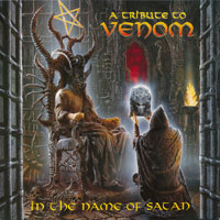 link to front sleeve of 'In The Name Of Satan - A Tribute To Venom' compilation LP/CD from 1994
