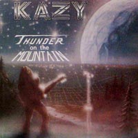 link to front sleeve of 'KAZY: Thunder On The Mountain' compilation LP from 1980