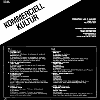 link to back sleeve of 'Kommerciell Kultur' compilation LP from 1983