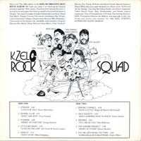 link to back sleeve of 'KZEL-96 Oregon's Best Rock' compilation LP from 1985