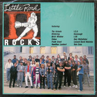 link to front sleeve of 'Little Rock Rocks II' compilation LP from 1988