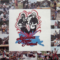 link to front sleeve of 'Louisiana Music Festival' compilation LP from 1983
