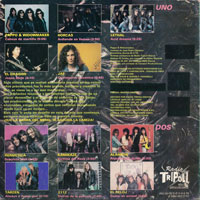 link to back sleeve of 'Metal' compilation LP from 1990