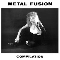 link to front sleeve of 'Metal Fusion' compilation LP from 1990