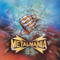 link to front sleeve of 'Metalmania 89' compilation LP from 1989