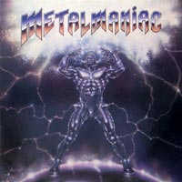 link to front sleeve of 'Metalmaniac' compilation LP from 1987
