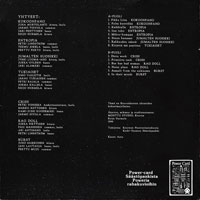 link to back sleeve of 'Me Teimme Sen Taas' compilation LP from 1990