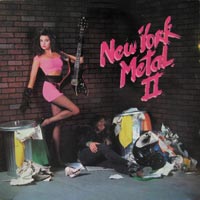link to front sleeve of 'New York Metal II' compilation LP from 1990