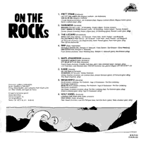 link to back sleeve of 'On The Rocks' compilation LP from 1983