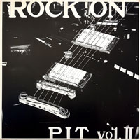 link to front sleeve of 'Pit Record Vol.2 - Rock On' compilation LP from 1982