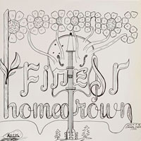 link to front sleeve of 'Pocono's Finest Homegrown' compilation LP from 1991