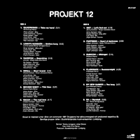 link to back sleeve of 'Projekt 12' compilation LP from 1987