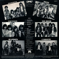 link to back sleeve of 'Proyecto III' compilation LP from 1989