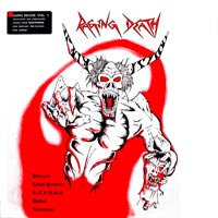 link to front sleeve of 'Raging Death' compilation LP from 1987