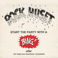 link to front sleeve of 'Rock Huset - Start The Party With A Bang' compilation LP from 1986