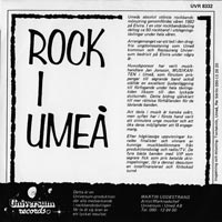 link to back sleeve of 'Rock I Umeå' compilation 7inch EP from 1983