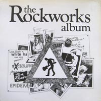 link to front sleeve of 'The Rockworks Album' compilation LP from 1982