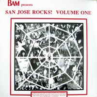 link to front sleeve of 'San Jose Rocks! Volume One' compilation LP from 1988