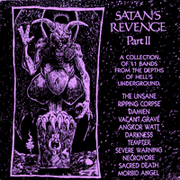 link to front sleeve of 'Satan's Revenge Part II' compilation LP from 1988