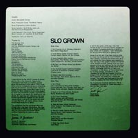 link to back sleeve of 'SLO Grown' compilation LP from 1978