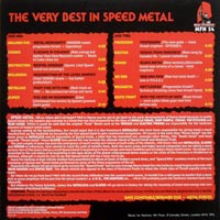 link to back sleeve of 'Speed Kills' compilation LP from 1985