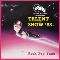 link to front sleeve of 'Talent Show '83' compilation LP from 1983