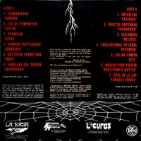 link to back sleeve of 'Thrash' compilation LP from 1991