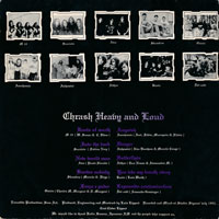 link to back sleeve of 'Thrash Heavy And Loud' compilation LP from 1992