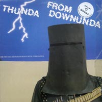 link to front sleeve of 'Thunda From Downunda' compilation LP from 1986