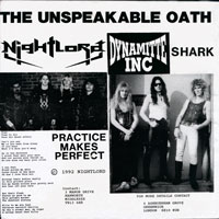 link to front sleeve of 'The Unspeakable Oath' compilation 7inch EP from 1992