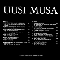 link to back sleeve of 'Uusi Musa' compilation LP from 1983