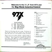 link to back sleeve of 'The X L.P. - 97X' compilation LP from 1981