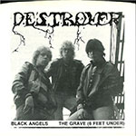 Destroyer - Black Angels / The Grave (6 Feet Under) front of single