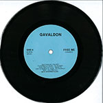 Gavaldon - Free Me / Induced Current front of single