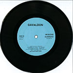 Gavaldon - Free Me / Induced Current back of single