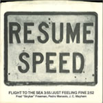 Mayhem - Flight To The Sea / Just Feeling Fine back of single