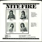 Nite Fire - Tonight / Hold On back of single
