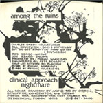 Psychic Warriors - Among The Ruins / Clinical Approach Nightmare
 back of single
