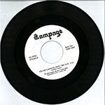 Rampage - Cosmic Warrior / Crash Landing Into The Sun back of single